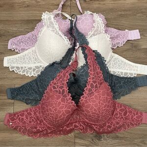 4 SDD VS Pink Bralettes